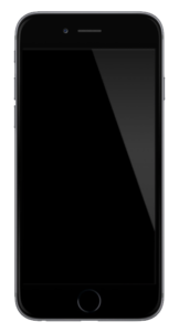 black iphone