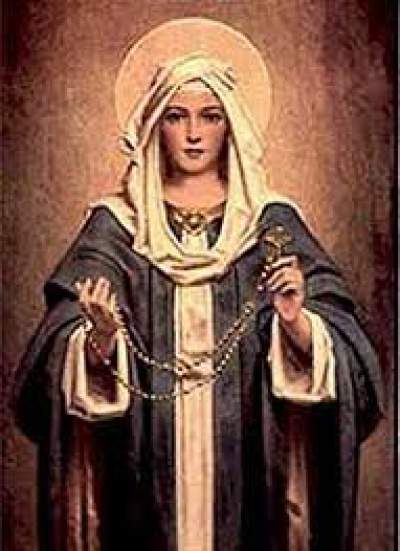 mary gave st dominic the rosary