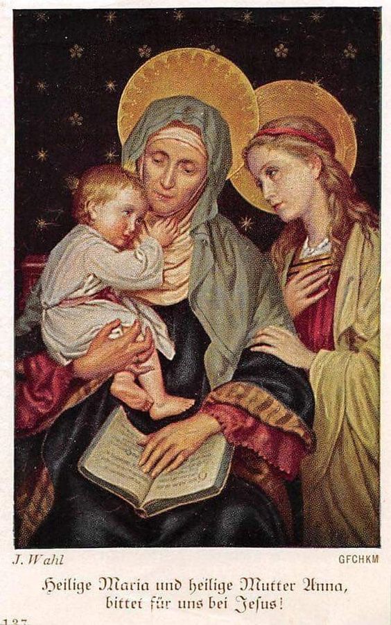 St. Anne: Grandmother of the Church & Catholic Saint of ...