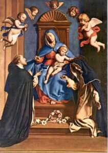 Moderns Don’t Believe Mary Gave St Dominic the Rosary