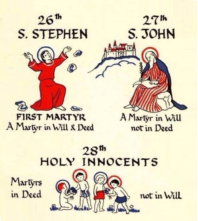martyrs of christmas
