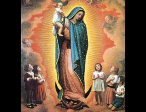Dedication of a Child to Our Lady of Guadalupe