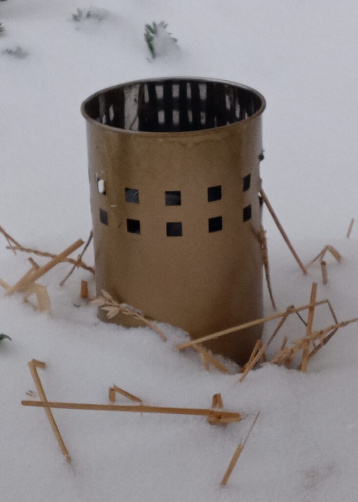 outdoor christmas candles