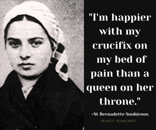 St. Bernadette Soubirous quotes